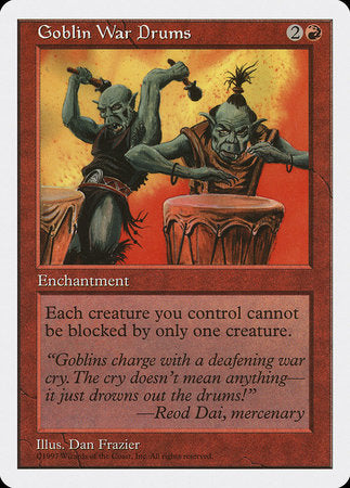 Goblin War Drums [Fifth Edition] | Eastridge Sports Cards & Games