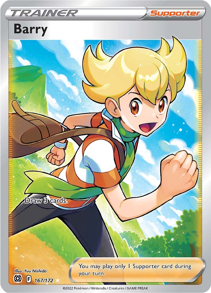 Barry (167/172) [Sword & Shield: Brilliant Stars] | Eastridge Sports Cards & Games