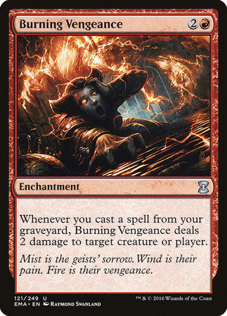 Burning Vengeance [Eternal Masters] | Eastridge Sports Cards & Games