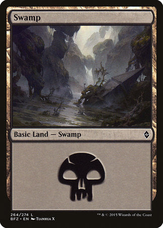 Swamp (264) [Battle for Zendikar] | Eastridge Sports Cards & Games