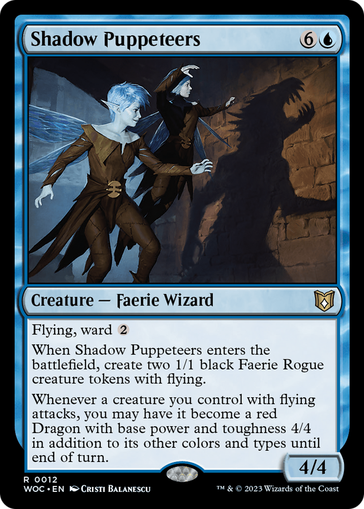 Shadow Puppeteers [Wilds of Eldraine Commander] | Eastridge Sports Cards & Games