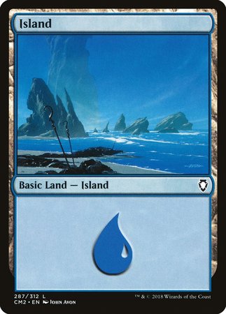 Island (287) [Commander Anthology Volume II] | Eastridge Sports Cards & Games