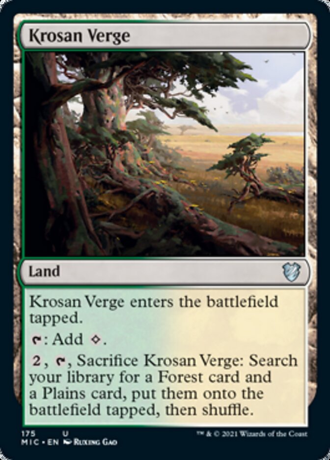 Krosan Verge [Innistrad: Midnight Hunt Commander] | Eastridge Sports Cards & Games