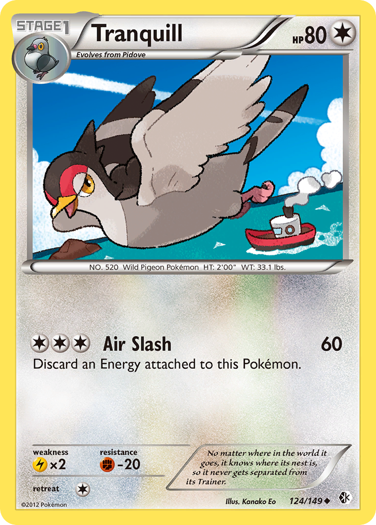 Tranquill (124/149) [Black & White: Boundaries Crossed] | Eastridge Sports Cards & Games