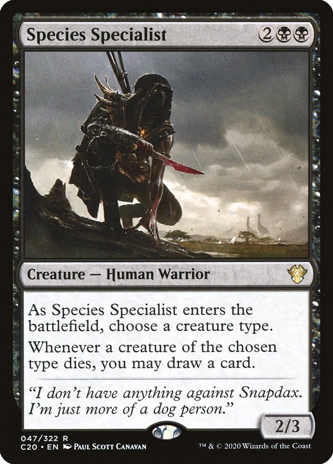 Species Specialist [Commander 2020] | Eastridge Sports Cards & Games