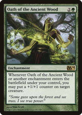 Oath of the Ancient Wood [Magic 2014] | Eastridge Sports Cards & Games