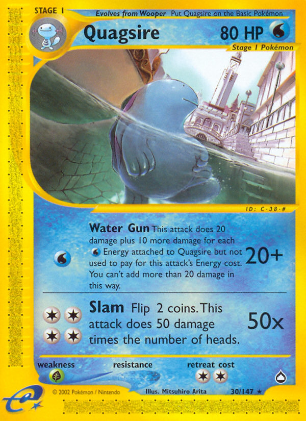 Quagsire (30/147) [Aquapolis] | Eastridge Sports Cards & Games