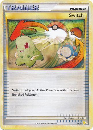 Switch (24/30) [HeartGold & SoulSilver: Trainer Kit - Raichu] | Eastridge Sports Cards & Games