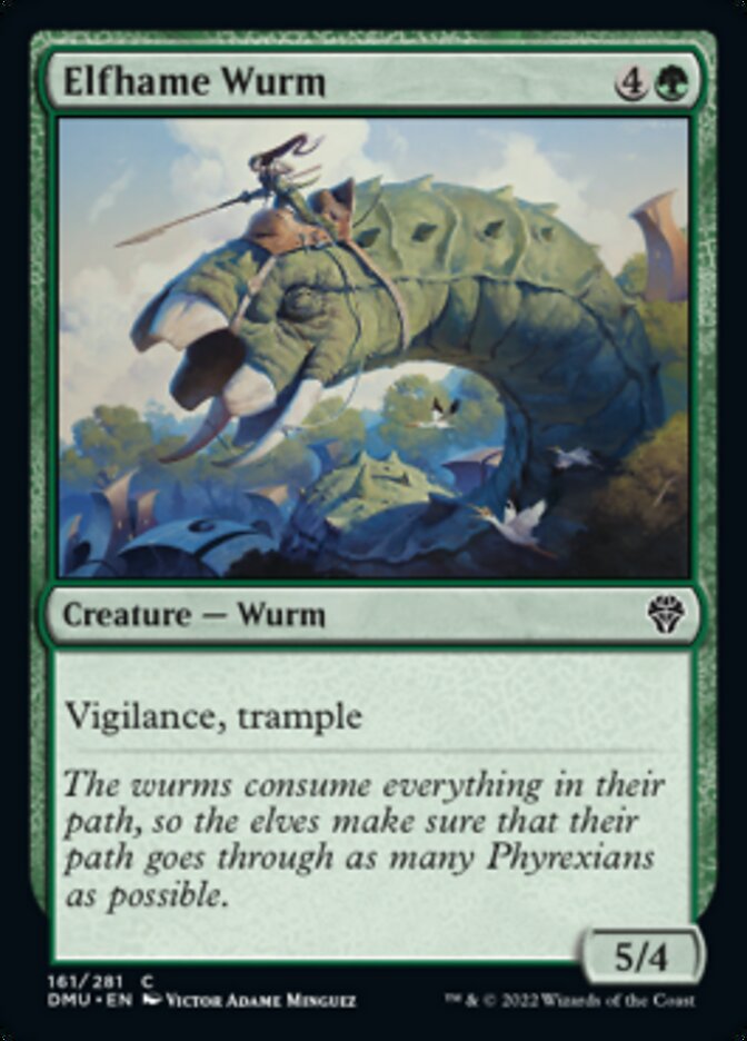 Elfhame Wurm [Dominaria United] | Eastridge Sports Cards & Games