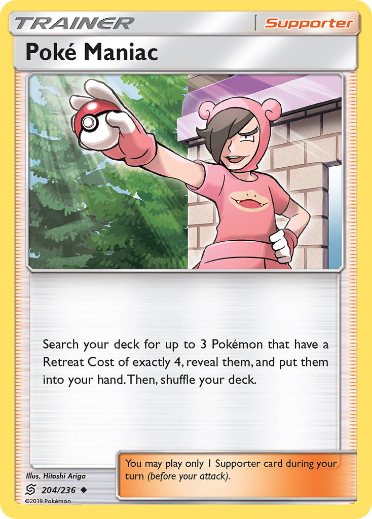 Poke Maniac (204/236) [Sun & Moon: Unified Minds] | Eastridge Sports Cards & Games