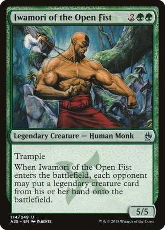 Iwamori of the Open Fist [Masters 25] | Eastridge Sports Cards & Games