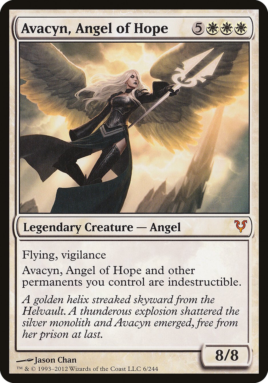 Avacyn, Angel of Hope (Oversized) [Open the Helvault] | Eastridge Sports Cards & Games