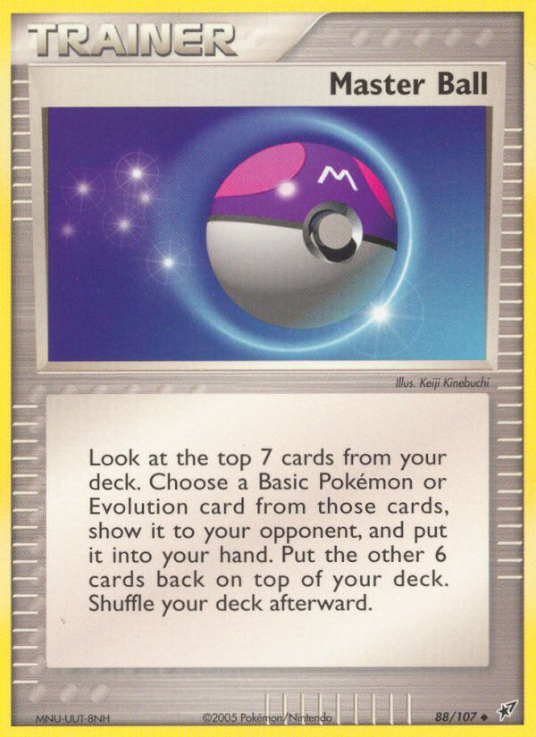 Master Ball (88/107) [EX: Deoxys] | Eastridge Sports Cards & Games