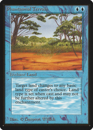 Phantasmal Terrain [Limited Edition Beta] | Eastridge Sports Cards & Games