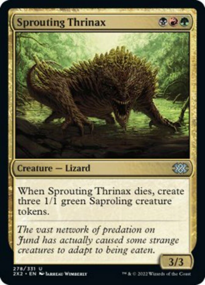 Sprouting Thrinax [Double Masters 2022] | Eastridge Sports Cards & Games