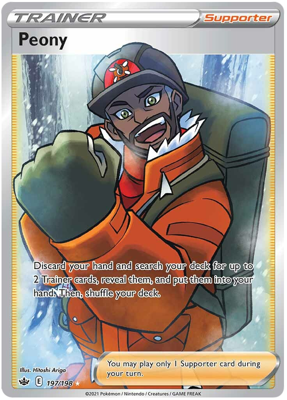 Peony (197/198) [Sword & Shield: Chilling Reign] | Eastridge Sports Cards & Games