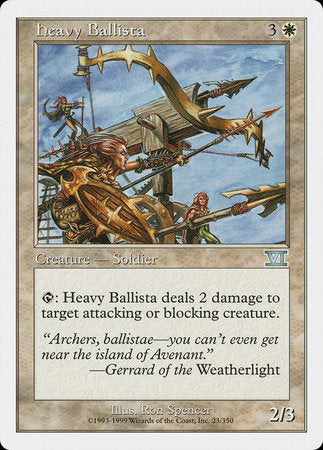 Heavy Ballista [Classic Sixth Edition] | Eastridge Sports Cards & Games