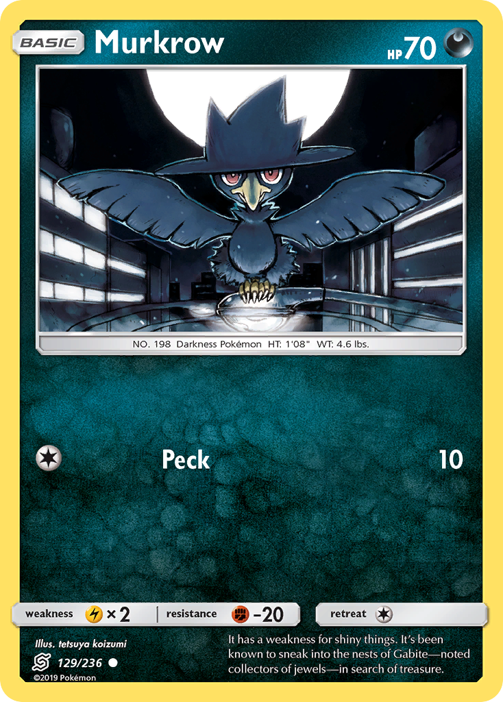 Murkrow (129/236) [Sun & Moon: Unified Minds] | Eastridge Sports Cards & Games