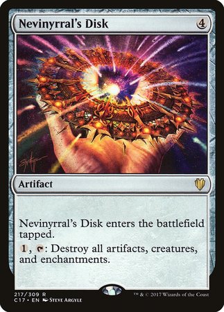 Nevinyrral's Disk [Commander 2017] | Eastridge Sports Cards & Games