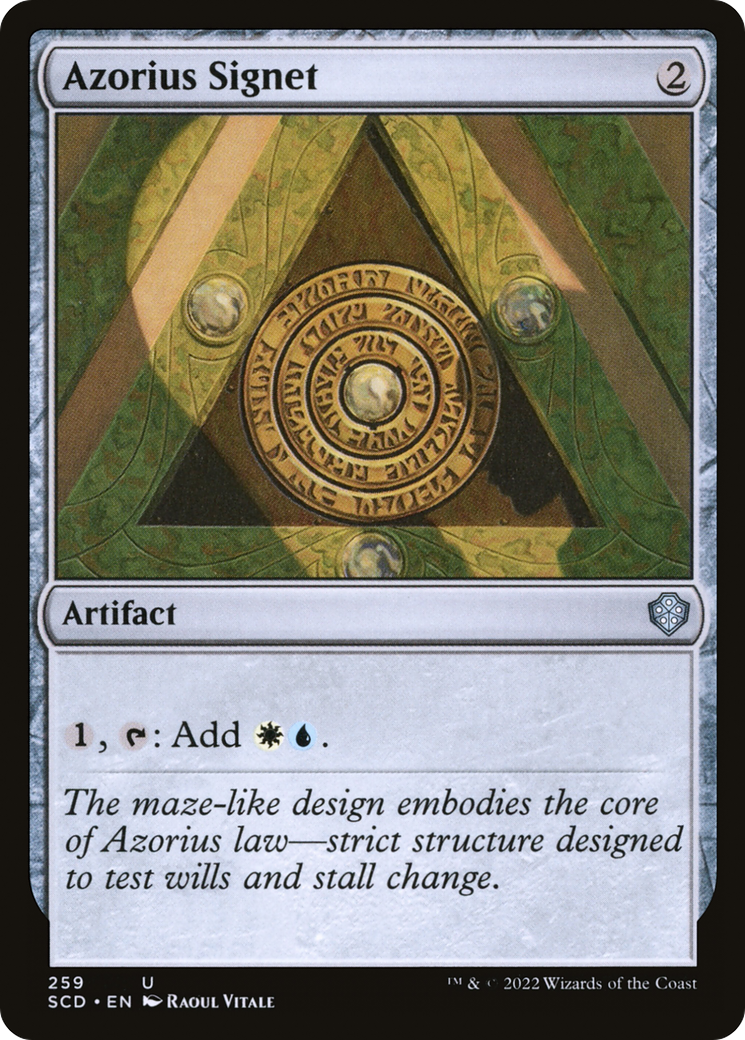 Azorius Signet [Starter Commander Decks] | Eastridge Sports Cards & Games