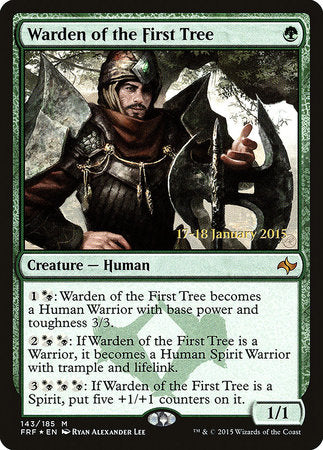 Warden of the First Tree [Fate Reforged Promos] | Eastridge Sports Cards & Games