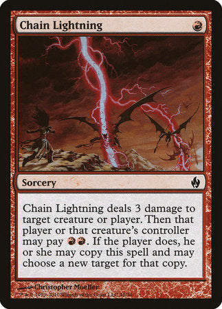 Chain Lightning [Premium Deck Series: Fire and Lightning] | Eastridge Sports Cards & Games