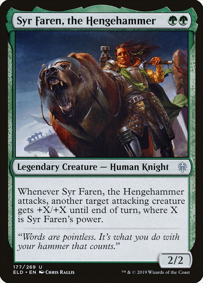 Syr Faren, the Hengehammer [Throne of Eldraine] | Eastridge Sports Cards & Games