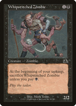 Whipstitched Zombie [Prophecy] | Eastridge Sports Cards & Games