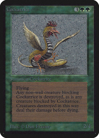 Cockatrice [Limited Edition Alpha] | Eastridge Sports Cards & Games