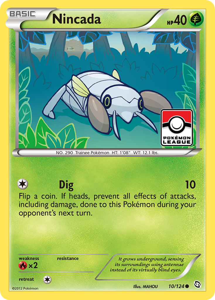 Nincada (10/124) [Black & White: Dragons Exalted] | Eastridge Sports Cards & Games