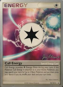 Call Energy (92/100) (Psychic Lock - Jason Klaczynski) [World Championships 2008] | Eastridge Sports Cards & Games
