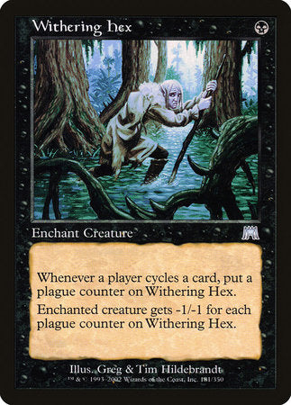 Withering Hex [Onslaught] | Eastridge Sports Cards & Games