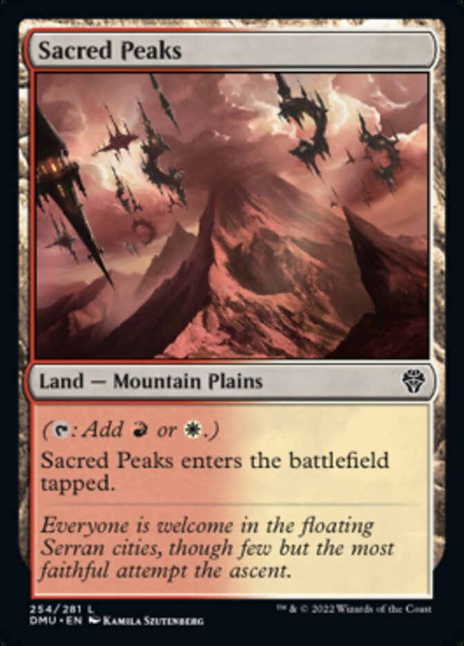 Sacred Peaks [Dominaria United] | Eastridge Sports Cards & Games