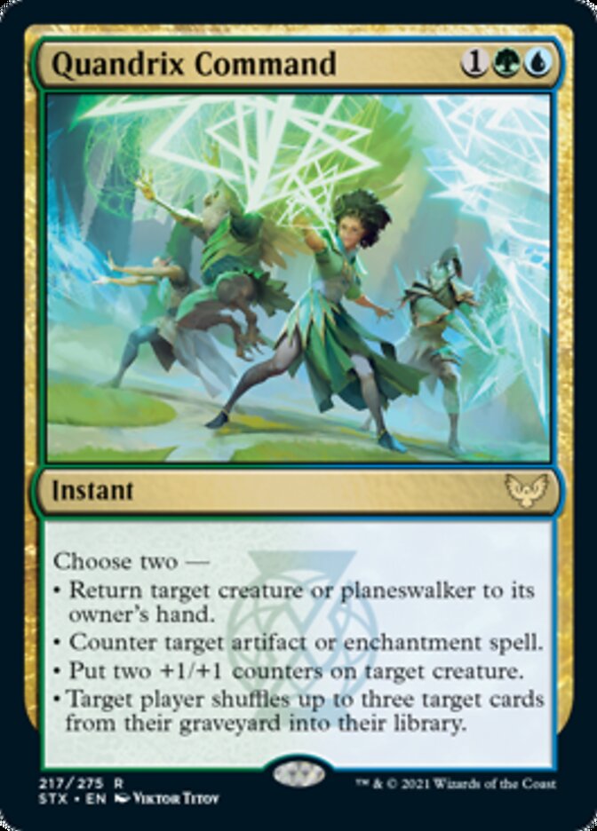 Quandrix Command [Strixhaven: School of Mages] | Eastridge Sports Cards & Games