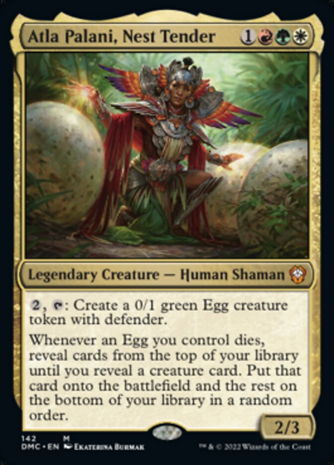 Atla Palani, Nest Tender [Dominaria United Commander] | Eastridge Sports Cards & Games