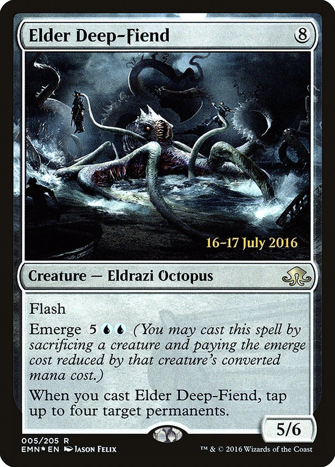 Elder Deep-Fiend  [Eldritch Moon Prerelease Promos] | Eastridge Sports Cards & Games