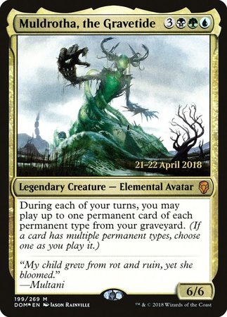 Muldrotha, the Gravetide [Dominaria Promos] | Eastridge Sports Cards & Games