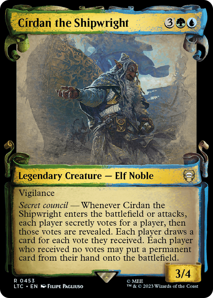 Cirdan the Shipwright [The Lord of the Rings: Tales of Middle-Earth Commander Showcase Scrolls] | Eastridge Sports Cards & Games