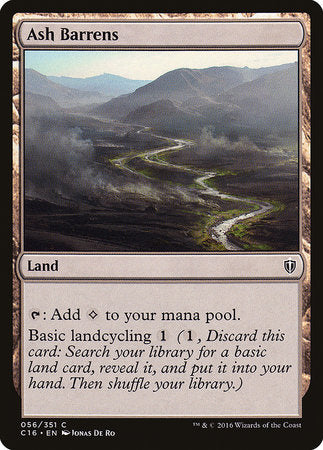 Ash Barrens [Commander 2016] | Eastridge Sports Cards & Games