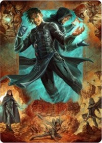 Jace, Mirror Mage 2 Art Card [Zendikar Rising Art Series] | Eastridge Sports Cards & Games