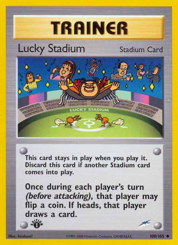 Lucky Stadium (100/105) [Neo Destiny 1st Edition] | Eastridge Sports Cards & Games