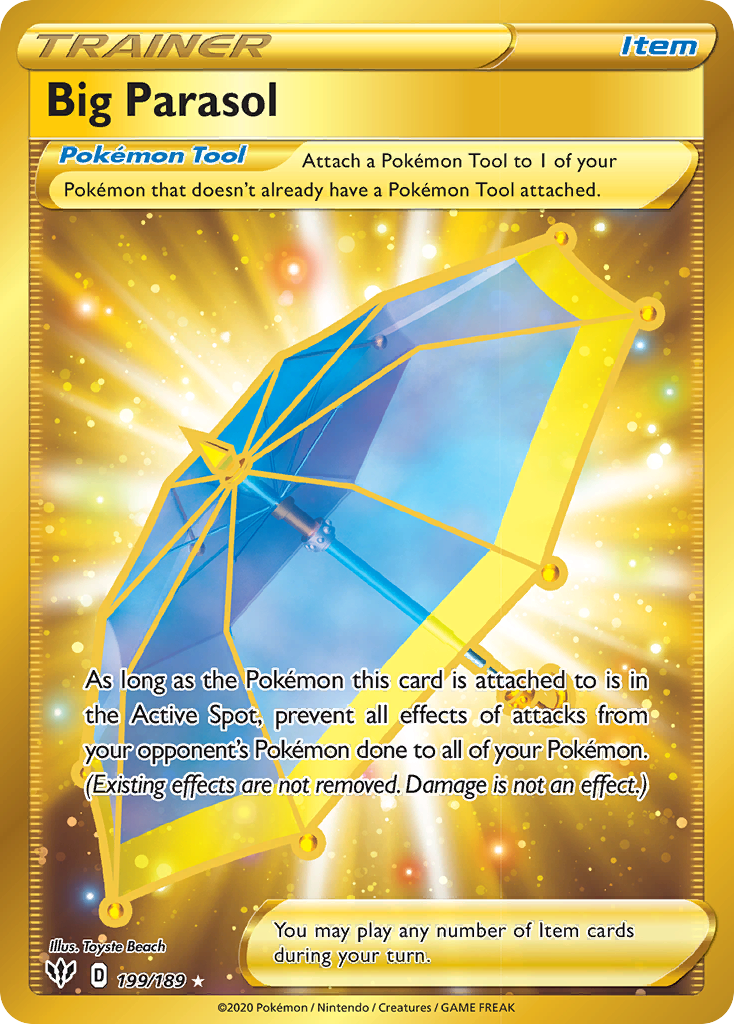 Big Parasol (199/189) [Sword & Shield: Darkness Ablaze] | Eastridge Sports Cards & Games