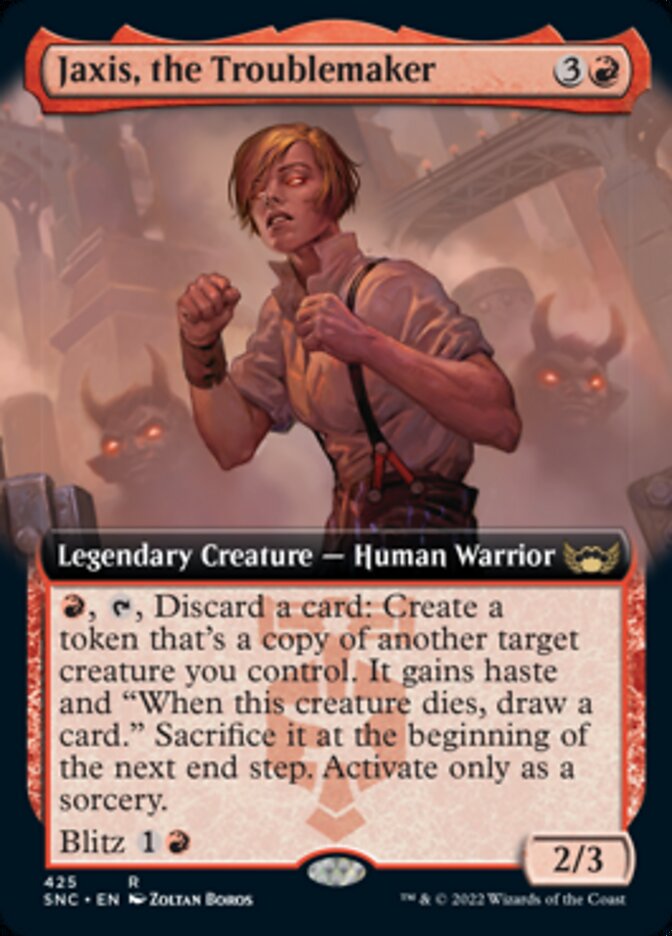 Jaxis, the Troublemaker (Extended Art) [Streets of New Capenna] | Eastridge Sports Cards & Games