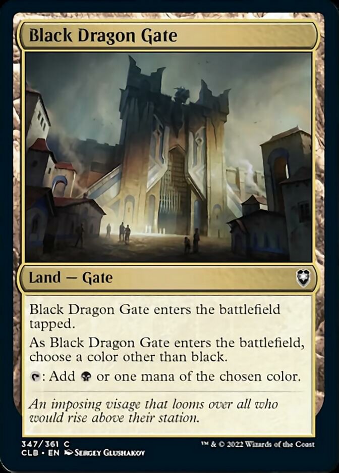 Black Dragon Gate [Commander Legends: Battle for Baldur's Gate] | Eastridge Sports Cards & Games