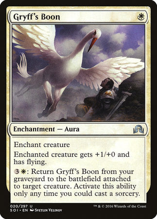 Gryff's Boon [Shadows over Innistrad] | Eastridge Sports Cards & Games