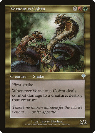 Voracious Cobra [Invasion] | Eastridge Sports Cards & Games