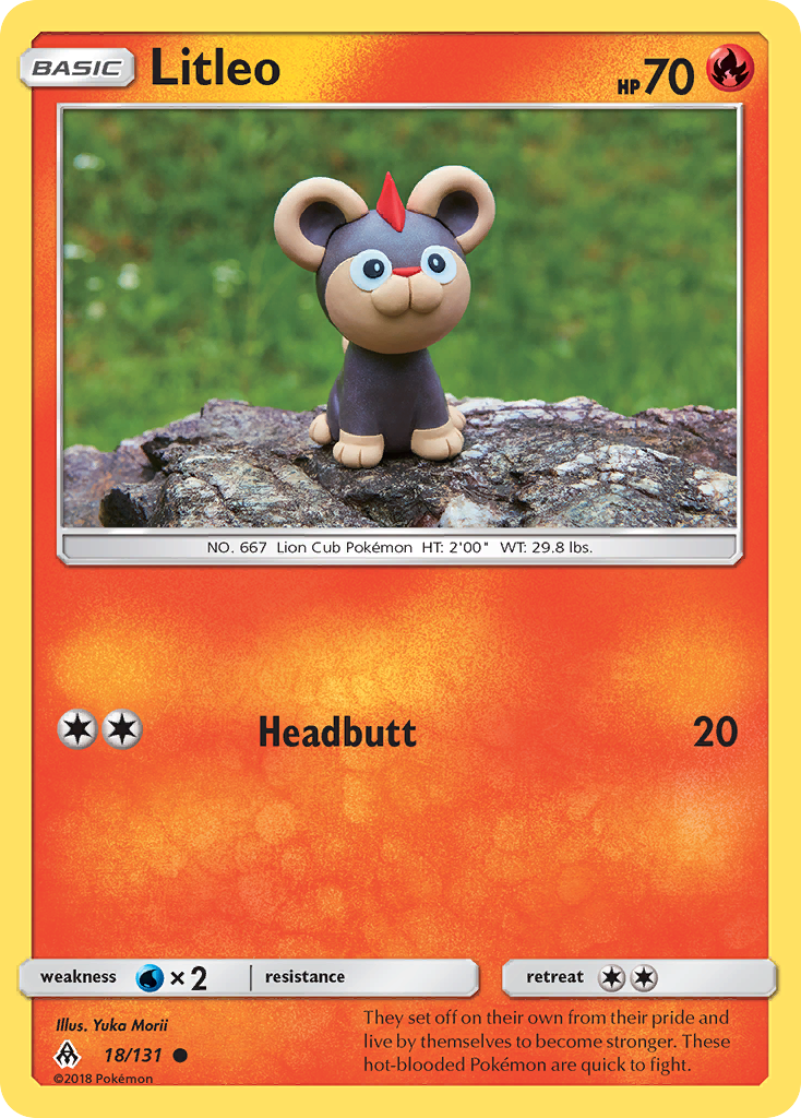 Litleo (18/131) [Sun & Moon: Forbidden Light] | Eastridge Sports Cards & Games