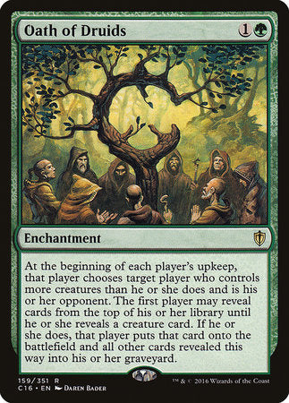 Oath of Druids [Commander 2016] | Eastridge Sports Cards & Games