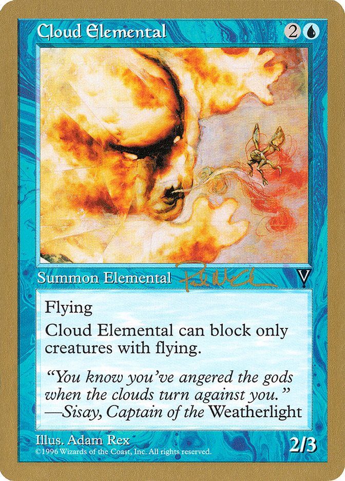 Cloud Elemental (Paul McCabe) [World Championship Decks 1997] | Eastridge Sports Cards & Games