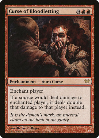 Curse of Bloodletting [Dark Ascension] | Eastridge Sports Cards & Games